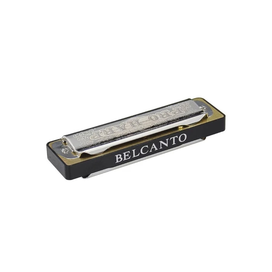 Belcanto HRM60F Muzicuță Blues Harp, Tonalitate F (Fa), 20 lamele, cu cutie