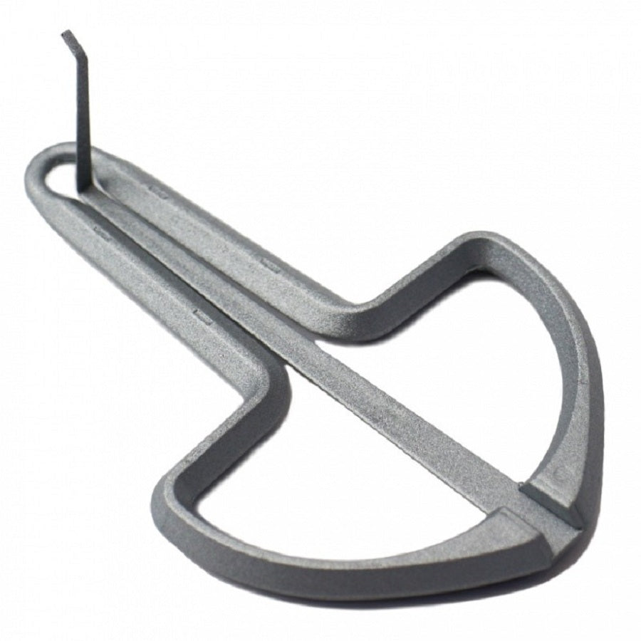 Schwarz JH015 Drâmbă, finisaj argintiu mat, 87 mm
