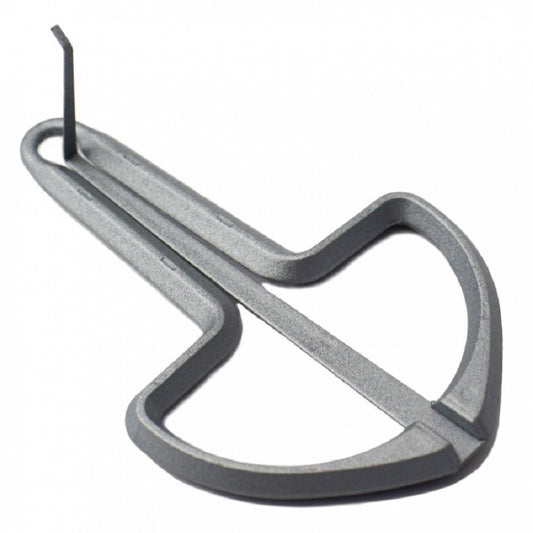 Schwarz JH016 Drâmbă, finisaj argintiu mat, 97 mm