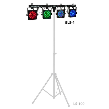 GLX GLS4LF Lumini „LED Stage 4”  bară LED cu DMX