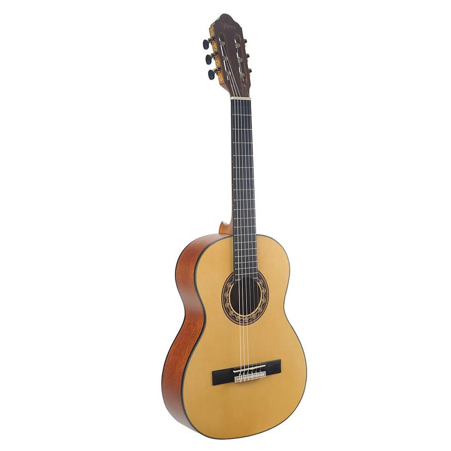 Valencia VC303 Chitară clasică 3/4, top molid Sitka, mahon, finisaj satin natural