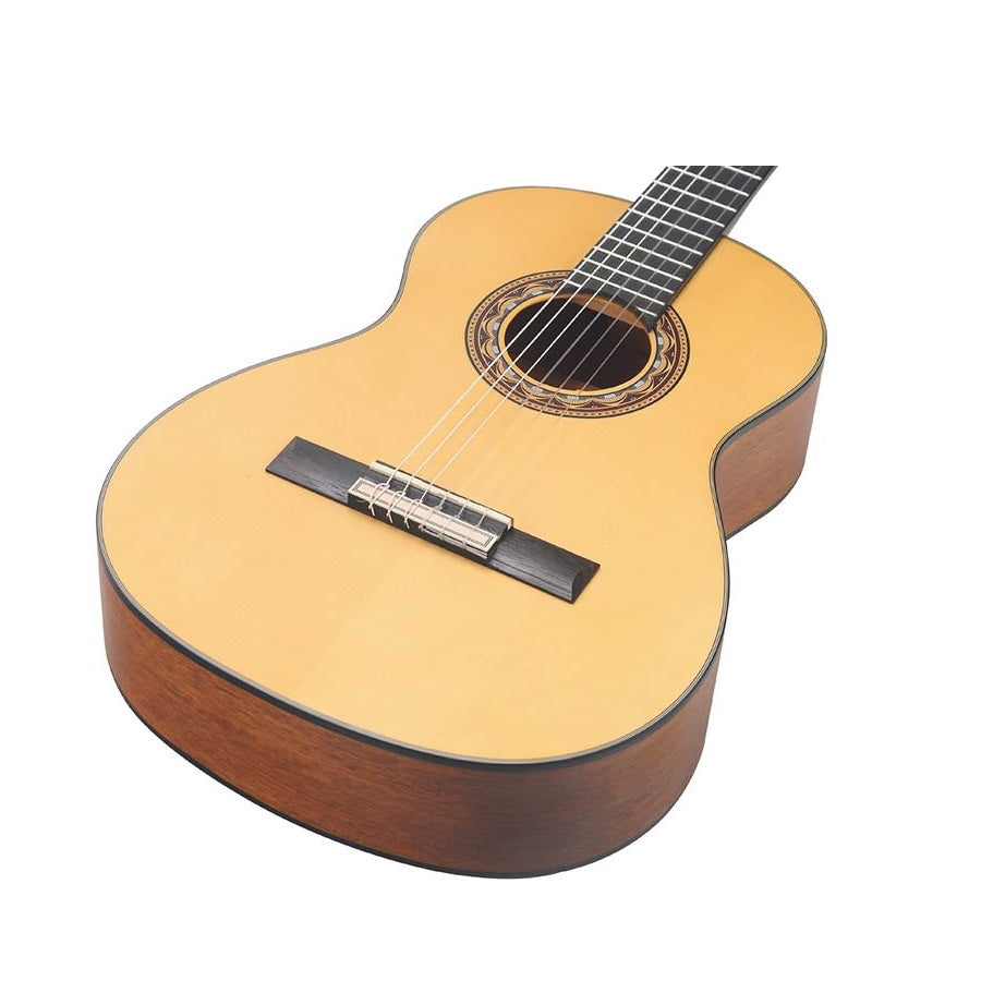 Valencia VC303 Chitară clasică 3/4, top molid Sitka, mahon, finisaj satin natural