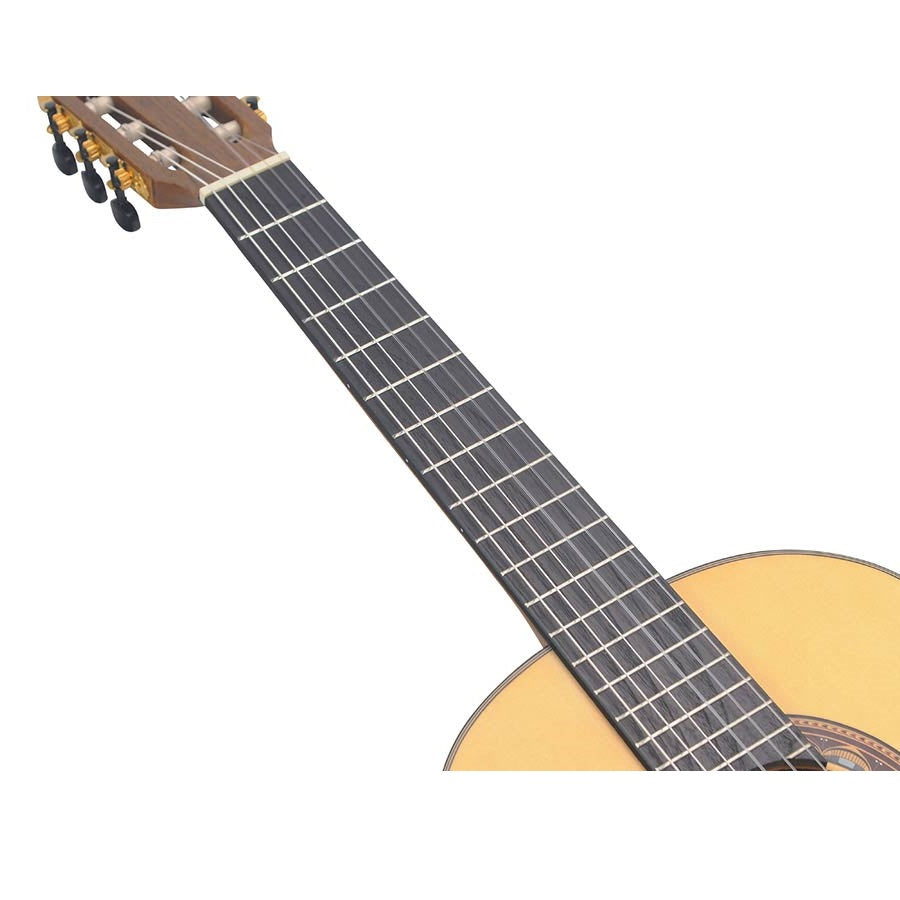 Valencia VC303 Chitară clasică 3/4, top molid Sitka, mahon, finisaj satin natural