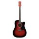 RD12CERS Richwood Chitara electro-acustica rosu sunburst