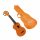 UKS30OR Korala Set ukulele sopran portocaliu