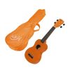 UKS30LOR Set ukulele sopran Korala portocaliu, pentru stangaci