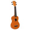 UKS30OR Korala Set ukulele sopran portocaliu