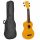 UKS30YE Korala Set ukulele sopran galben