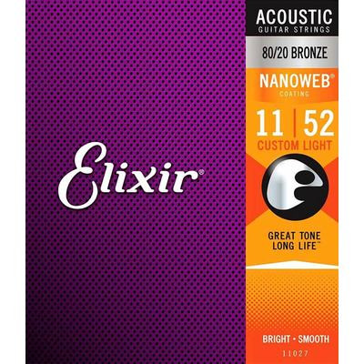 EL11027 Elixir Nanoweb Set corzi chitara acustica