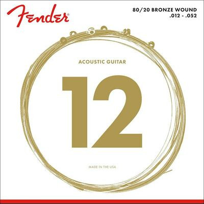 F70L Fender Set corzi acustic bronz 012-052