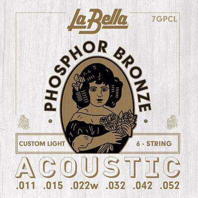 L7GPCL La Bella Set corzi acustic 011-052