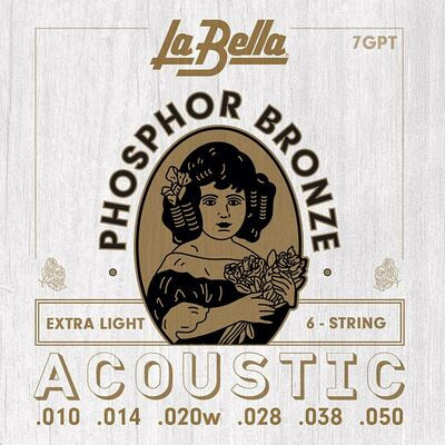 L7GPT La Bella Set corzi acustica 010-050