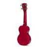 MK1TRD Mahalo Kahiko Set ukulele sopran rosu transparent 52cm pene