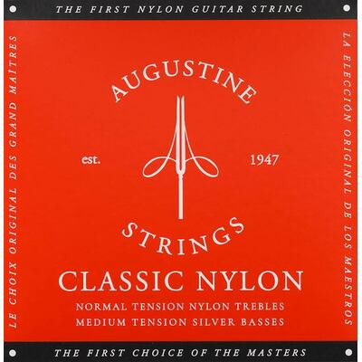 AUCLRD Augustine Set corzi chitara clasica rosu