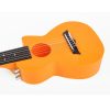 PUG40EOR Korala Set guitarlele electric, policarbonat, portocaliu