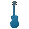 MH2TBU Mahalo Hano Set ukulele concert albastru transparent