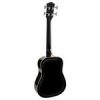 RTB80BK Richwood chitara Bas acustic de călătorie, scară de 620 mm