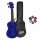 USMILEBU Mahalo Set ukulele Basic1 albastru