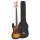 BD23TS SX Chitara bas Standard cu husa, sunburst