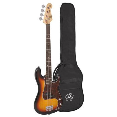 BD23TS SX Chitara bas Standard cu husa, sunburst