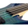 M7A4FTBL Sire Chitara bas M7 2nd Gen Marcus Miller fretless 4 corzi, albastru transparent