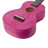 ML2BC Mahalo Set ukulele concert finisaj mov Berry Crush, 3 pene, cu husa