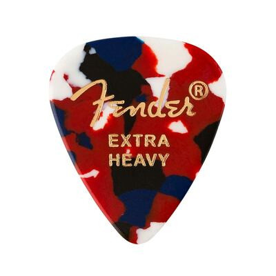 1980351250 Fender Pana chitara premium, confetti, extra heavy