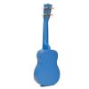 UKS15BU Korala Set ukulele sopran 3 pene, albastru mat, fara husa