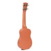 UKS15OR Korala Set ukulele sopran 3 pene, portocaliu mat, fara husa