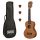 MM2 Mahalo Set ukulele concert, finisaj natur, 3 pene, cu husa