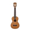 MM2 Mahalo Set ukulele concert, finisaj natur, 3 pene, cu husa