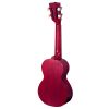 ML2CR Mahalo Set ukulele concert  finisaj rosu Cherry Red, 3 pene, cu husa