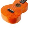 ML2OS Mahalo Set ukulele concert finisaj portocaliu Orange Sunset, 3 pene, cu husa