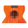 ML2OS Mahalo Set ukulele concert finisaj portocaliu Orange Sunset, 3 pene, cu husa