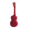 ML1CR Mahalo Set ukulele sopran, finisaj rosu Cherry Red, 3 pene, cu husa