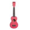  ML1CP Mahalo Set ukulele sopran finisaj roz Coral Pink, 3 pene, cu husa