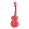  ML1CP Mahalo Set ukulele sopran finisaj roz Coral Pink, 3 pene, cu husa