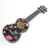 MA1HEBK Mahalo Set ukulele sopran, Heart Black, cu husa