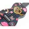 MA1HEBK Mahalo Set ukulele sopran, Heart Black, cu husa