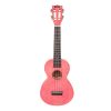 ML2CP Mahalo Set ukulele concert finisaj roz Coral Pink, 3 pene, cu husa