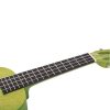 ML2SG Mahalo Set ukulele concert,  finisaj verde Sea Green, 3 pene, cu husa