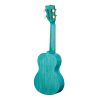 ML2AB Mahalo Set ukulele concert finisaj albastru Aqua Blue, 3 pene, cu husa